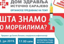 U srijedu predavanje o morbilima