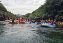 „Дринска авантура“ 28. јула, у току пријаве за регату почетним дијелом Дрине