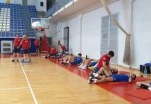 Odbojkaši Srbije na pripremama na Palama