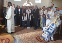 Mitropolit Hrizostom služi Svetu arhijerejsku liturgiju