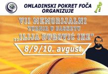 U četvrtak počinje Sedmi memorijal u basketu „Ilija Đurović Ike“