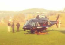 Helikopter Srpske izviđa situaciju na Romaniji