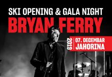 Otvaranje zimske sezone 7. decembra uz Brajana Ferija