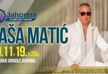 Spektakularni koncert Saše Matića 30. novembra