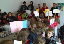 Djeca iz vrtića na prijemu kod načelnika opštine