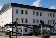 Novo lice zgrade Kulturno-sportskog centra Pale