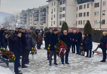 Položeni vijenci poginulim borcima