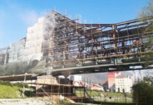 Sanacija mosta teče po planu