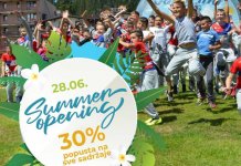 Ljetna sezona počinje u nedjelju – popust od 30 odsto na sve sadržaje