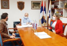 Prijem za dvoje volontera – studenata Medicinskog fakulteta u Foči