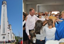 Saborni hram proslavio krsnu slavu