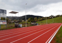 Postavljeno 13 rasvjetnih stubova na atletskoj stazi