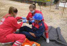 Pokazna vježba terenskih ekipa u slučaju prirodne ili druge nesreće