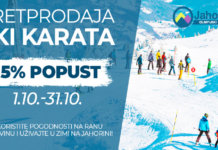 Na Jahorini u toku pretprodaja ski-karata za sezonu 2020/21.