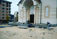 Uređenje prilaznog stepeništa Sabornog hrama