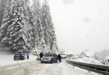 Snijeg otežao saobraćaj prema Jahorini