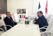 Ćosić i Kalabuhov o mogućnostima za saradnju