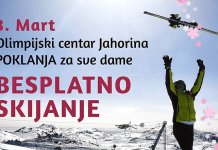 Besplatno dnevno i noćno skijanje za žene povodom 8. marta