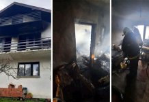 Vatrogasci spasili ženu iz zapaljene kuće