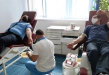 Krv darovala 32 policajca