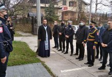 Služen pomen za poginule pripadnike policije