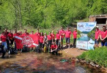 Iz Miljacke izvađeno više od 300 kilograma smeća