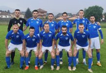 Fudbaleri „Romanije“ u Brodcu