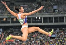 Ivana Španović prva na turniru Dijamantske lige u Stokholmu