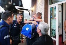 Odbojkaši Srbije na Palama