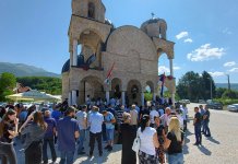 Mitropolit Hrizostom osveštao temelje manastirskog konaka u Tilavi