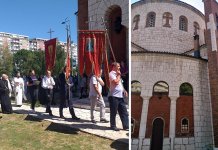 Krsna slava Jabuke uz 137 praznih stolica