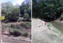 Na rijeci Kolini napravljena demontažna brana i uređeno kupalište