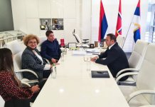 Ćosić ugostio Filipa Lalovića, najboljeg matematičara