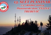 Ovog vikenda 13. Slet planinara