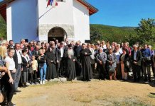 Osveštan spomen-hram za vječni nezaborav jošaničkih mučenika