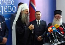 Ćosić: Dočekali smo najdražeg gosta – srpskog patrijarha