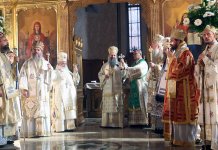 Sveta arhijerejska liturgija u Sabornoj crkvi