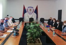 Radni sastanak o saradnji i jačanju bezbjednosti