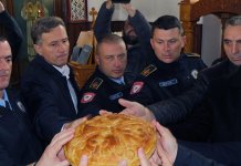 Na Palama obilježena krsna slava MUP-a Aranđelovdan