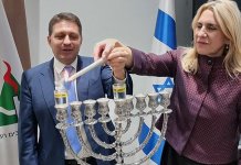 Cvijanovićeva učestvovala u obilježavanju Hanuke