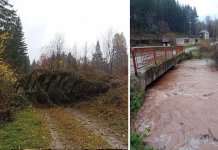 Olujno nevrijeme pričinilo štetu, veliki broj potrošača bez struje