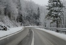 Svi putevi prohodni, snijeg na Han Pogledu 25 centimetara