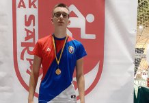 Luka Kezunović novi rekorder Srpske za starije pionire na 60 metara sa preponama