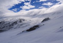 Upozorenje na jak vjetar i novi snijeg