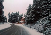 Kolovozi mjestimično zasnježeni preko planinskih prevoja