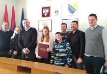 Prijem za talentovanu gitaristkinju Anđelu Mišić