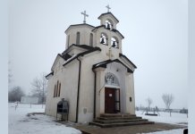 Mitropolit Hrizostom služio liturgiju u manastiru u Ozerkovićima