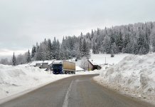 Snijeg na Han Pogledu 40 centimetara, svi putevi prohodni