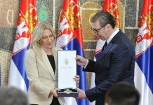 Cvijanović: Orden je priznanje i svim građanima Srpske