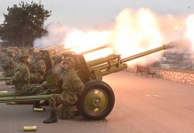 Artiljerijska paljba sa Kalemegdana: Plotuni u čast Dana državnosti Srbije